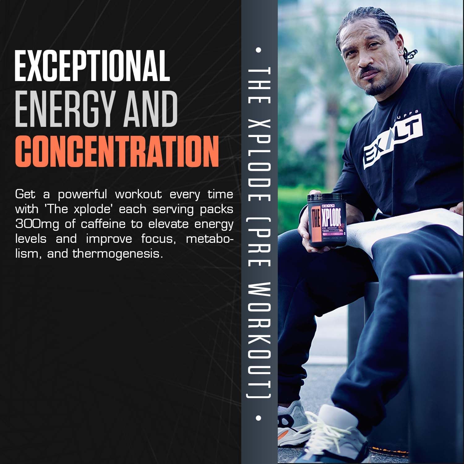 The Xplode Pre Workout Max | 375gm | 30 Servings | 300mg Caffeine | 4g Citrulline | 3000mg Beta Alanine | Hyper Pumps | Improved Endurance | Better Focus (Cotton Candy) — Amazon image 6