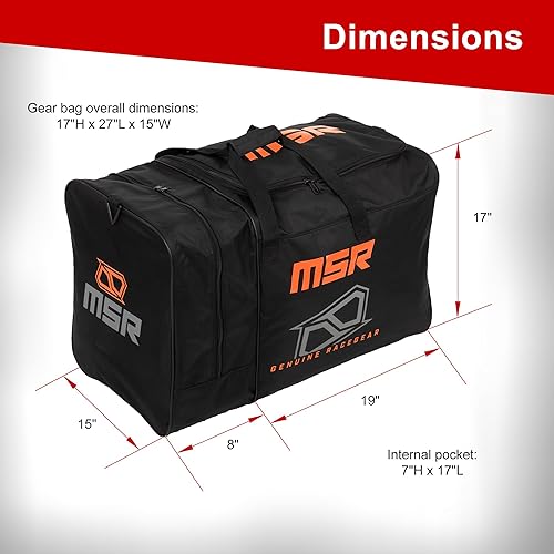 Vista 6 de MSR Bolsa de engranajes Rojo