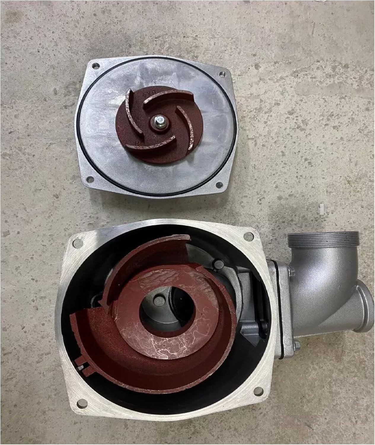Gruppo pompa da 3"pollici per Motopompa WX-WP20, GX140 GX160, GX200, 168F ecc. per pompa autoadescante acque reflue,completo di Raccordi