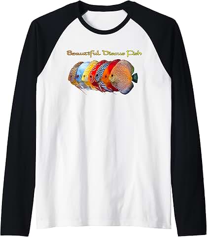 Discus Fish Raglan Tee