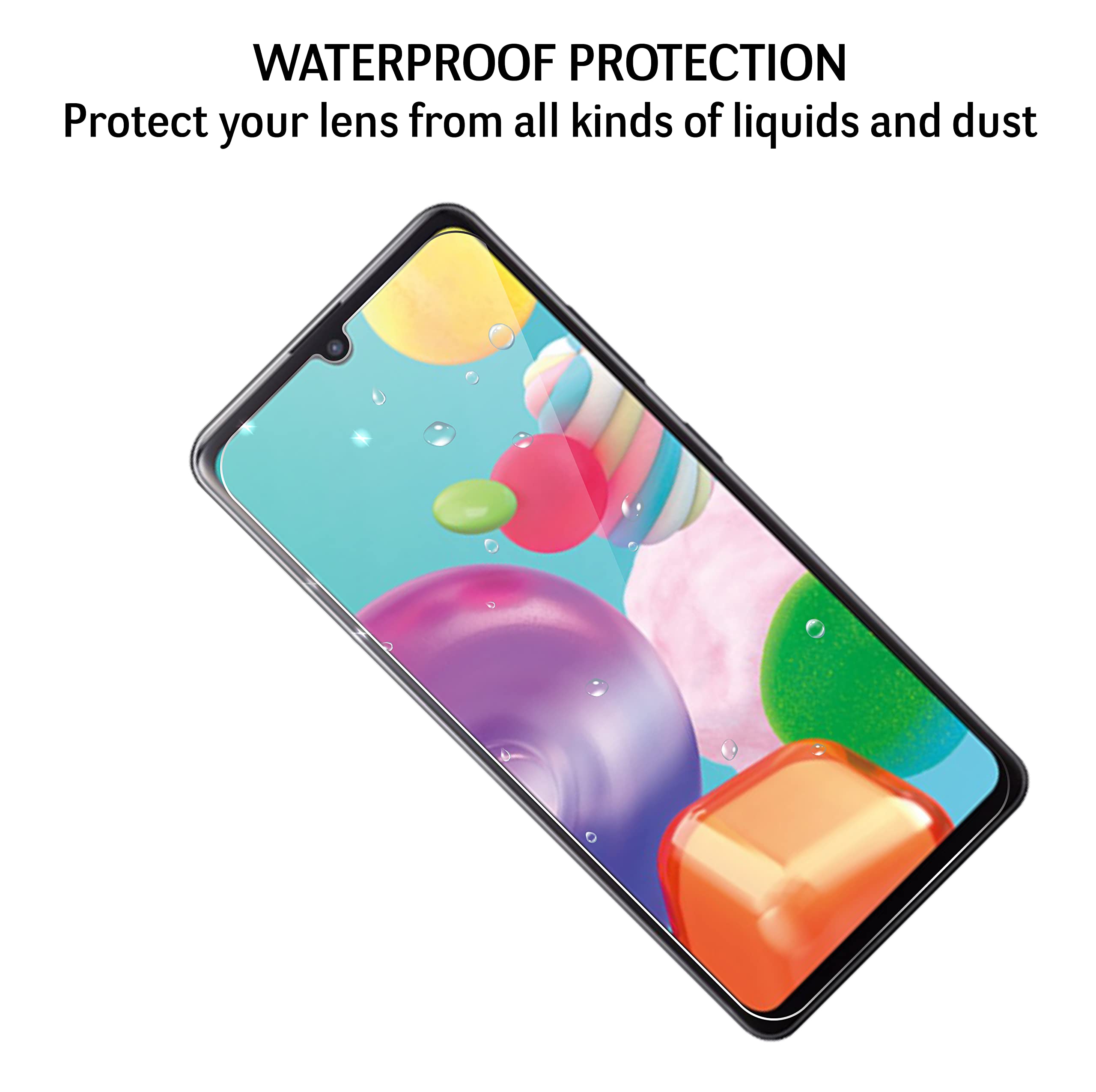 Vetro Temperato Gorilla Tech Per Samsung Galaxy A41 | 2.5D 9H | Trasparente