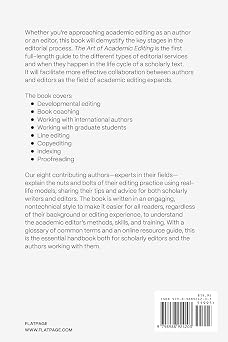 The Art of Academic Editing: A Guide for Authors and Editors