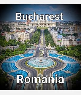 Bucharest Romania Fridge Magnet 2,5x3,5" Laminated plastic not 3D