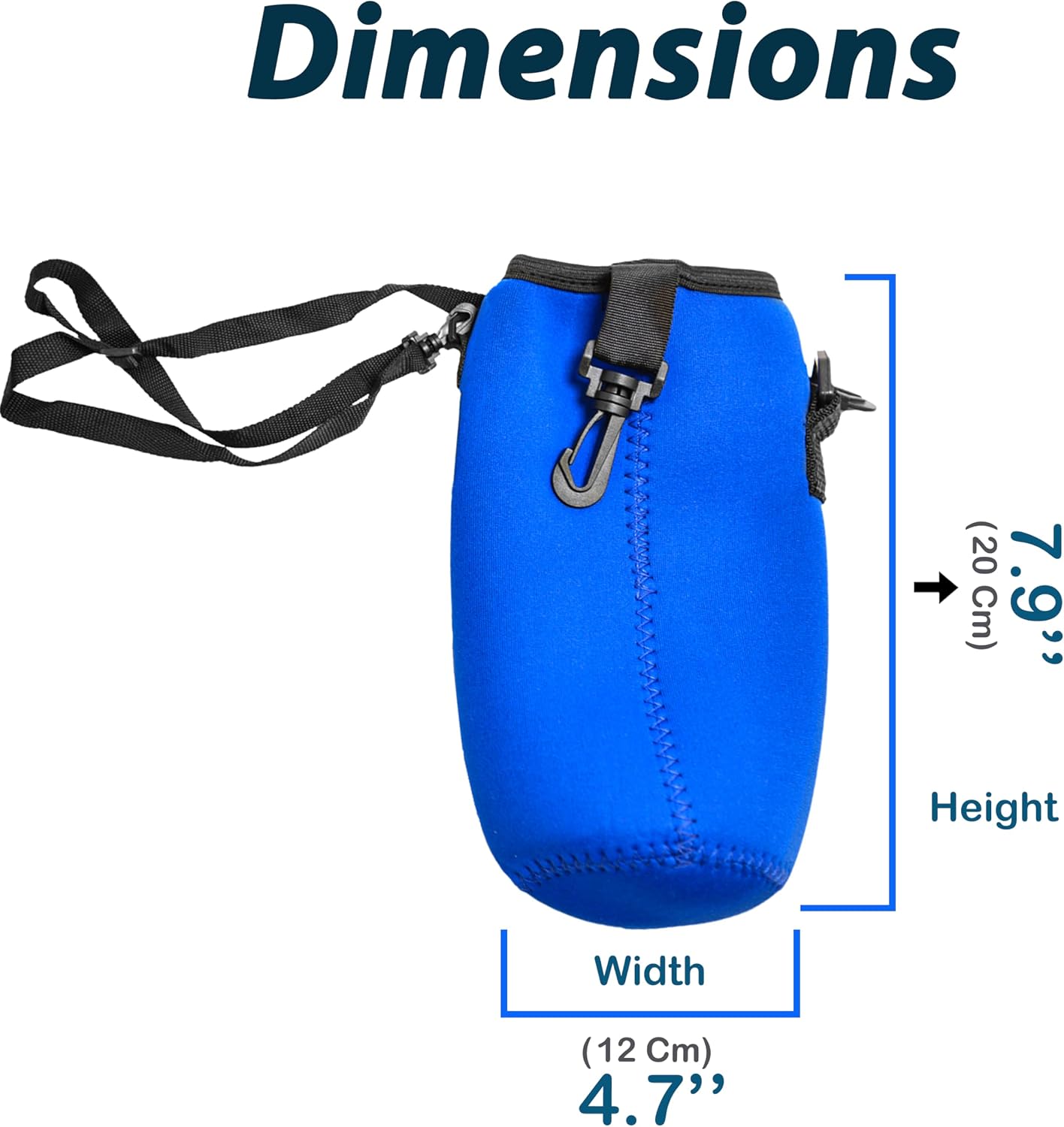 4ALLFAMILY Bag Protective Cup Cover FITS Big Nomad/Explorer/Voyager 4ALLFAMILY Medicine Coolers (Blue)