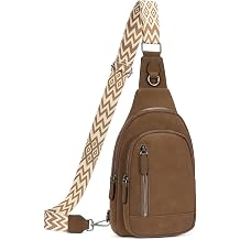 CLUCI Crossbody Bags for Women Men,Leather Sling Bag Cross Body Backpack for Woman Gifts for Women Birthday Unique