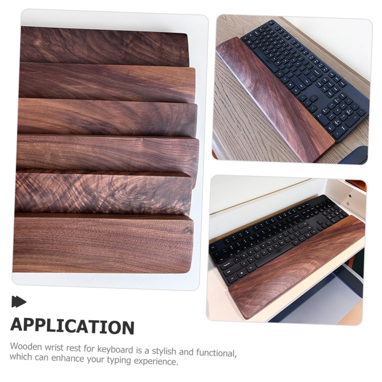 Mechanische Tastatur Handgelenkauflage mit Rutschfestem Design und Leichtem Gewicht Ergonomische Handgelenkstütze für Schreibtisch und Büro