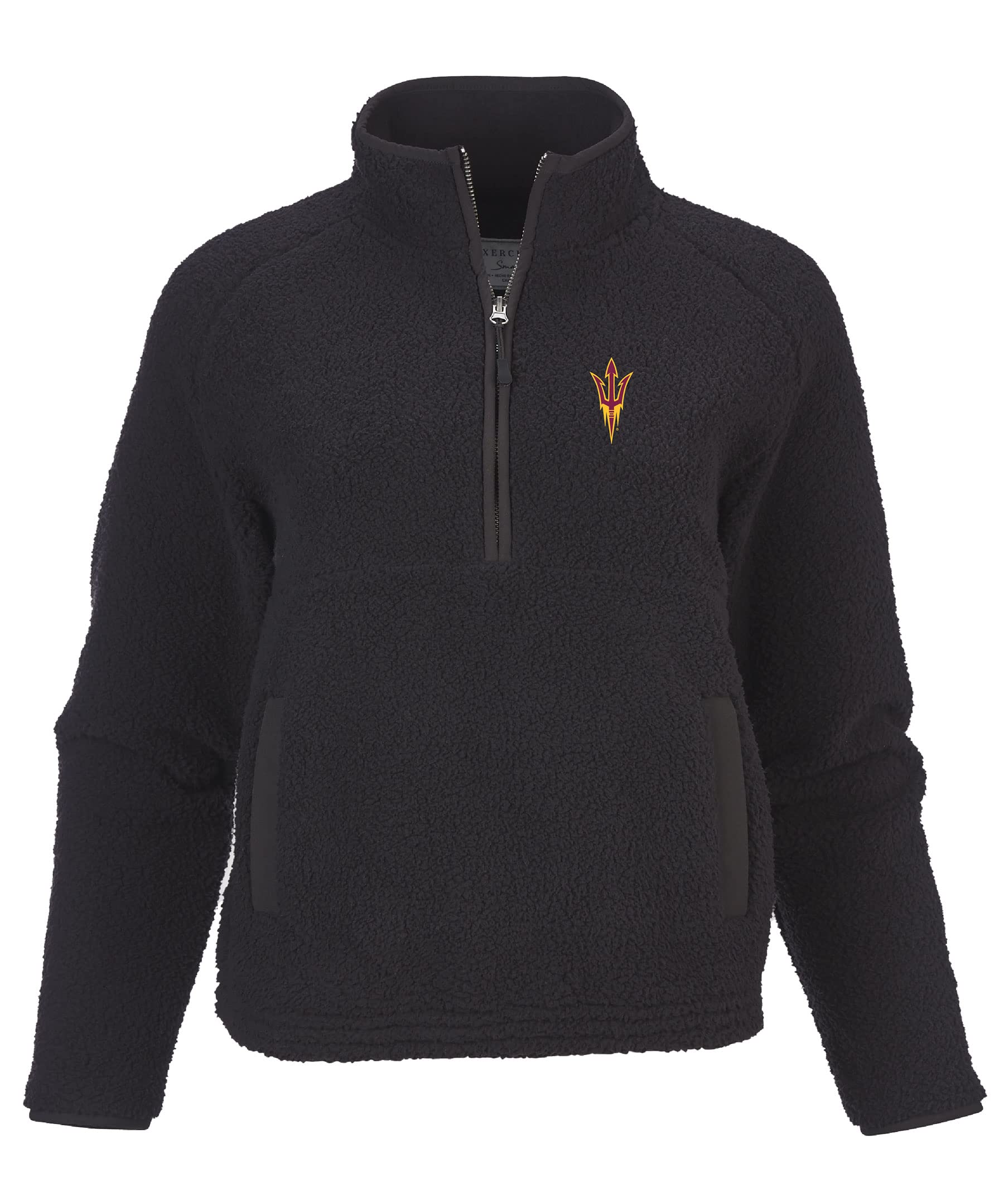 Sudadera Arizona State para mujer con cremallera media Boxercraft Everest 8