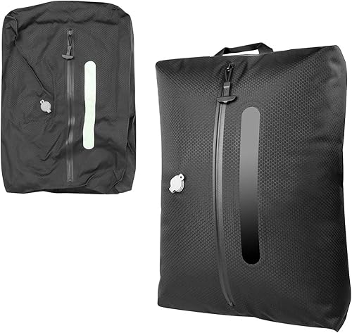 Miniatura 9 de AIDONS Bolsas de vacío para viajes con ventana transparente y bomba de 5 KPa, bolsas de sellado al vacío para ropa de viaje, IP67, organizadores