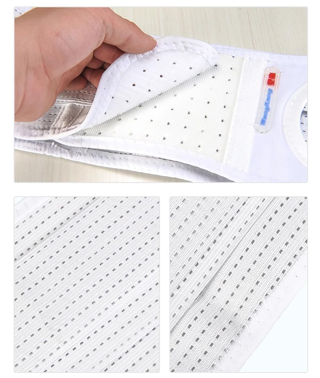 Cinturón de Soporte para ostomía, cinturón para Hernia de ostomía, Faja para Bolsa de ostomía Fija y prevención de Hernia paraestomal, 7 cm, XL