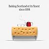 Walker's Shortbread Biscuits – Highlander Cookies Twin Packs, Traditional Pure Butter Scottish Recipe, 40g Each (Pack of 18)