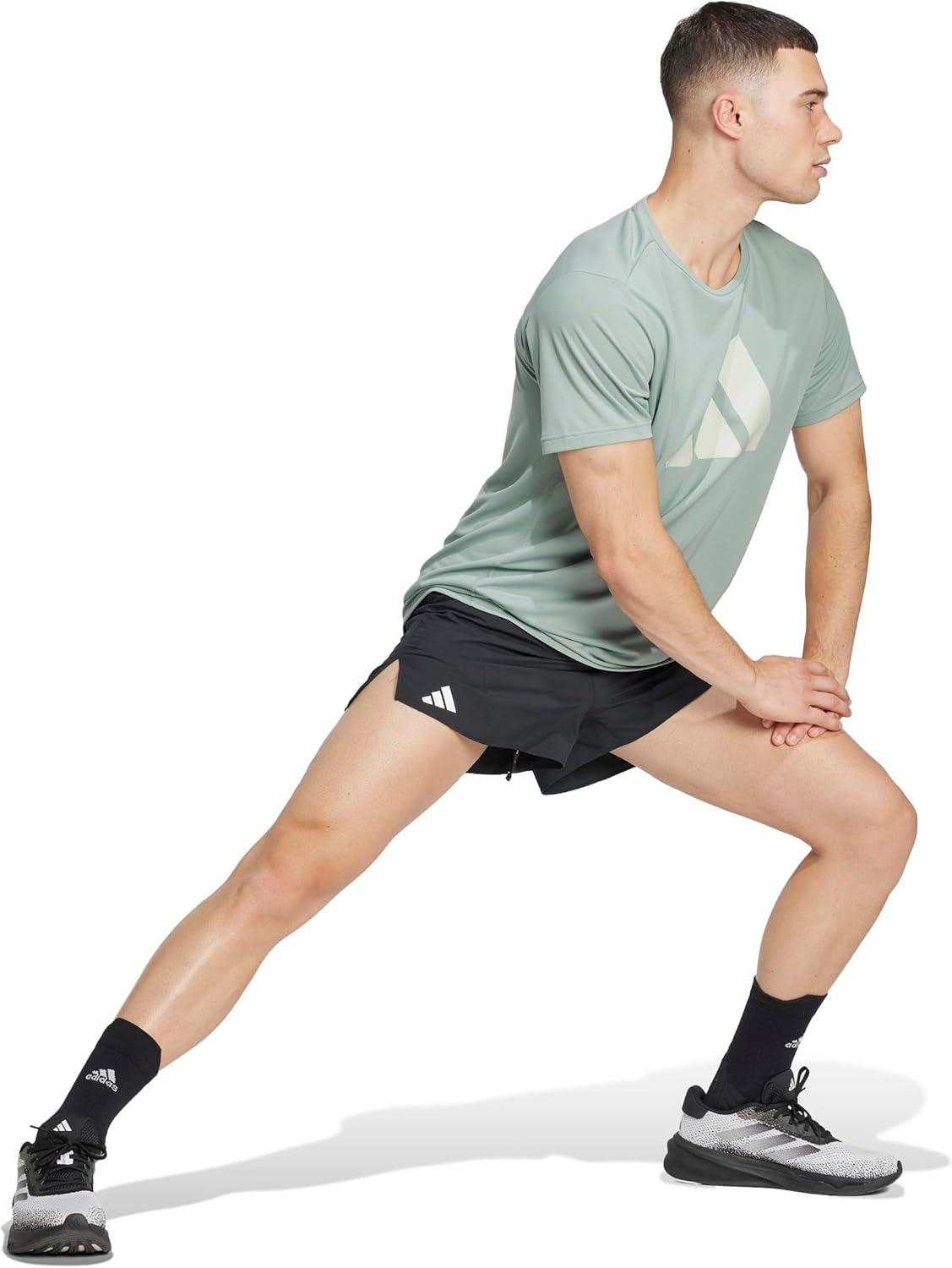 تي شيرت ران ات للرجال من اديداس 2026 - view 5
