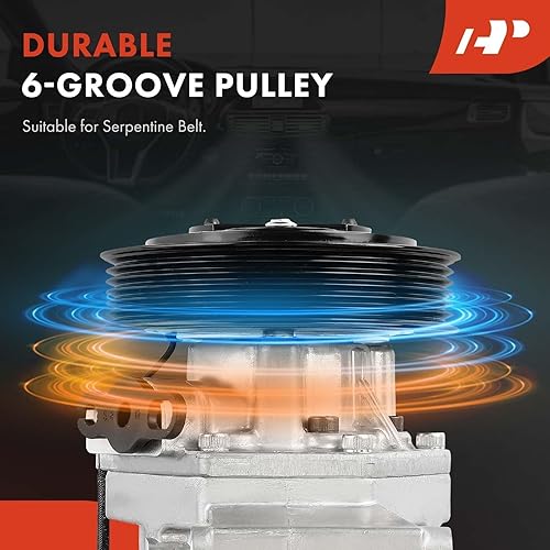 Miniatura 4 de A-Premium Compresor de aire acondicionado con embrague compatible con Mazda 2 2013-2014