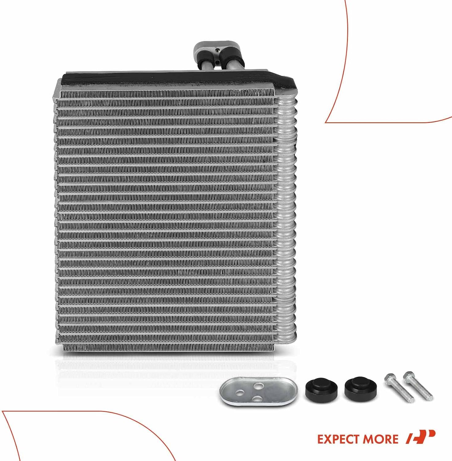 A-Premium Front AC Evaporator Core Compatible with Hyundai Entourage 2007-2008 & Kia Sedona 2006-2011/2014, with Pressing Plate