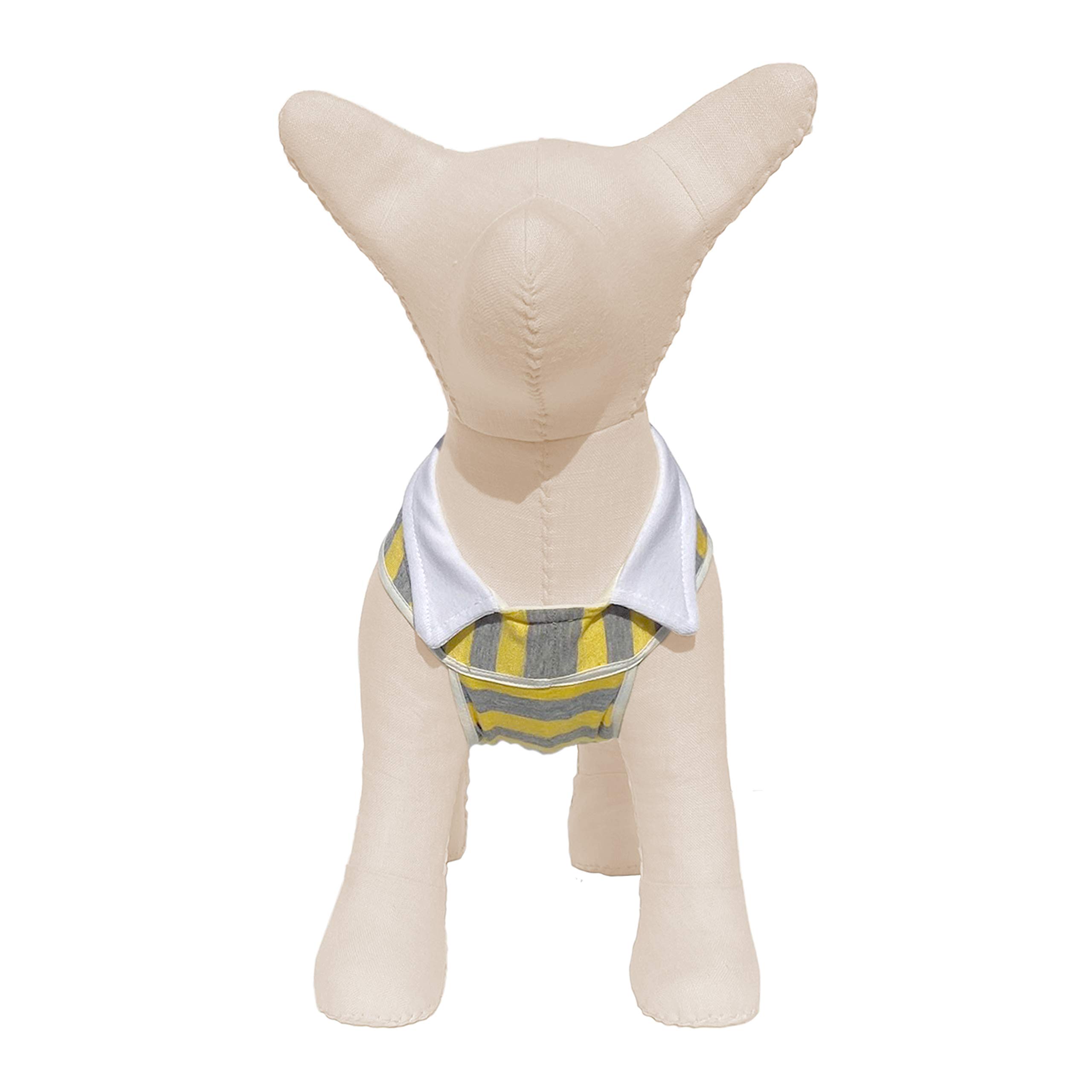 Chihuansie Playin' Ruff Designer Full Body Onesie Dog Diaper Created to Hygienically Absorb and Contain Urine (Small)