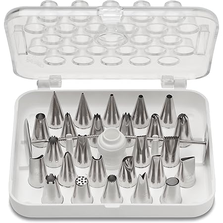 Ateco Cake Decorating Set, 29 Piece, Plastic,