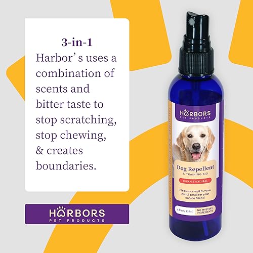 Miniatura 2 de Harbors Stay Away  Ayuda de entrenamiento para cachorros y perros spray de entrenamiento para perros repelente de perros para muebles repelente de