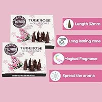 Vista 272 de TRUMIRI Copal Incense Cones - Total 20 Cone Incense - Dual Pack of 10 Insence Cones - Incense Cones Scented - Cone Incense Scents - Insense Cones
