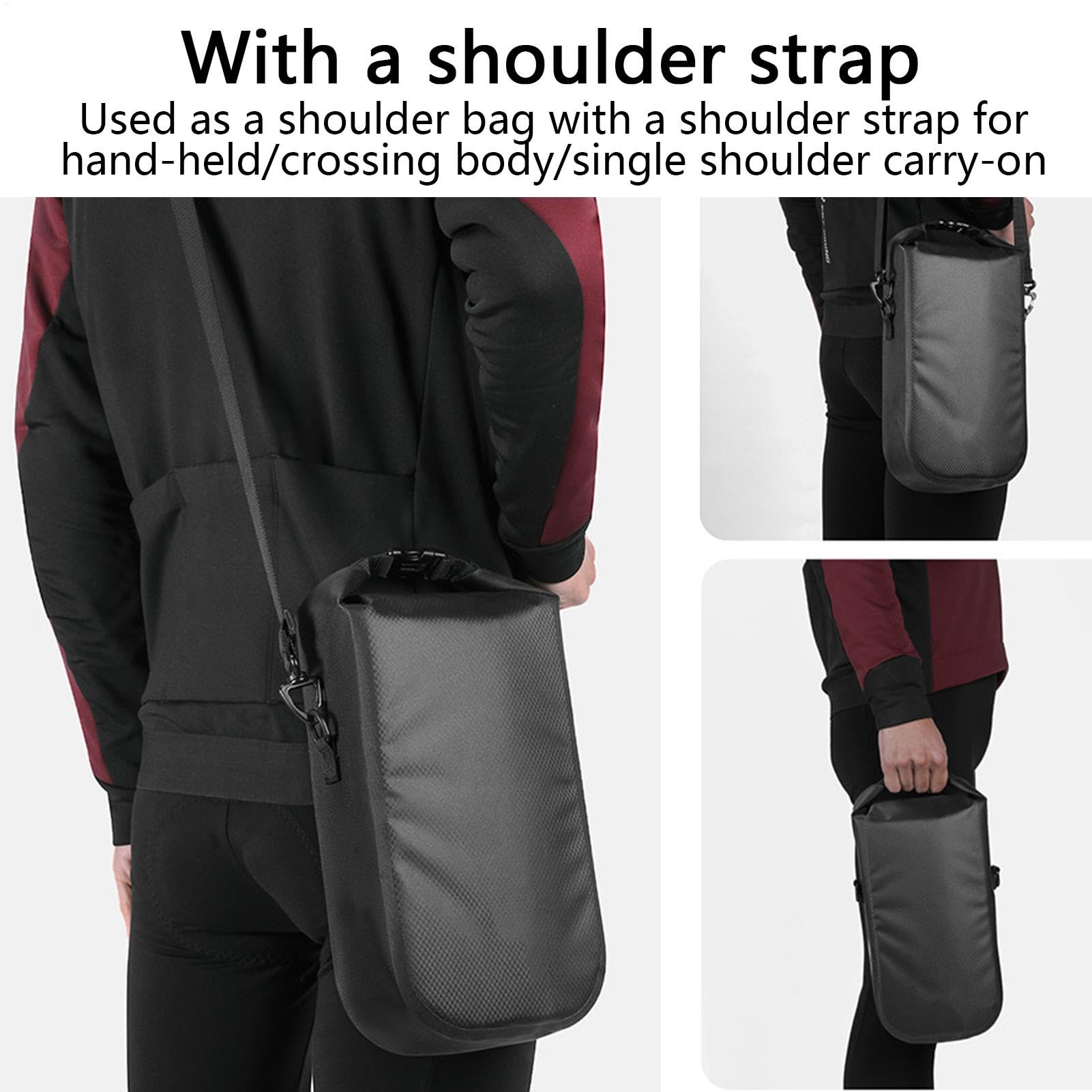 Borse Laterali Bici Sacca Impermeabile per Bici 5,5 L | Pannier da ciclismo per Ciclismo Mountain Biking Pendolarismo Touring Bici Campeggio Viaggi Lunghe Distanze