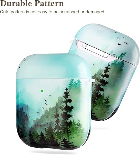 Miniatura 7 de Funda para Airpod para hombres, funda de Airpod con funda protectora duradera de TPU, funda de Airpods 2 y 1 para niñas y niños, a prueba de golpes