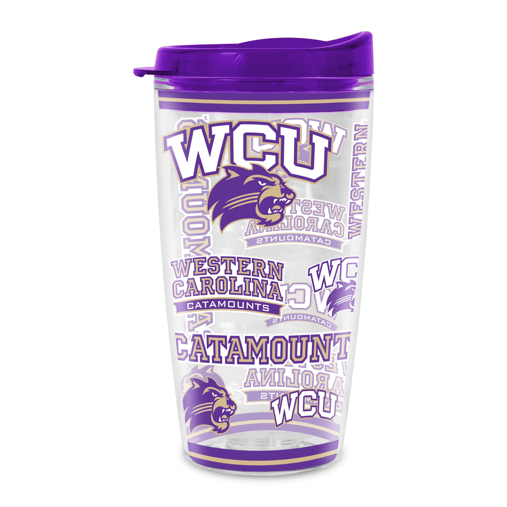 Gobelet Catamounts NCAA isotherme pour trajets quotidiens en voiture, bureau et sport outdoor