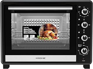 KROME 70L Electric Oven with Rotisserie – Convection Fan