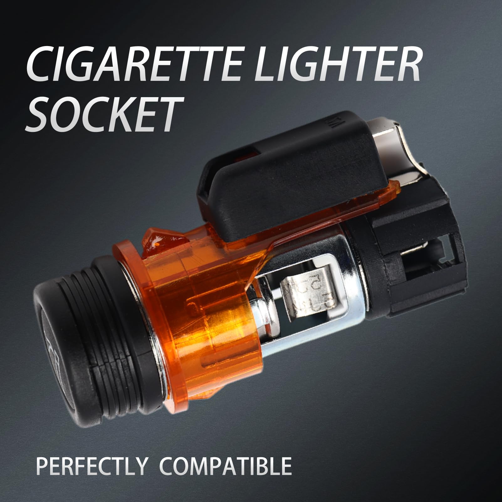 KAREPART Accendisigari da auto 12 V e presa di corrente copatibile