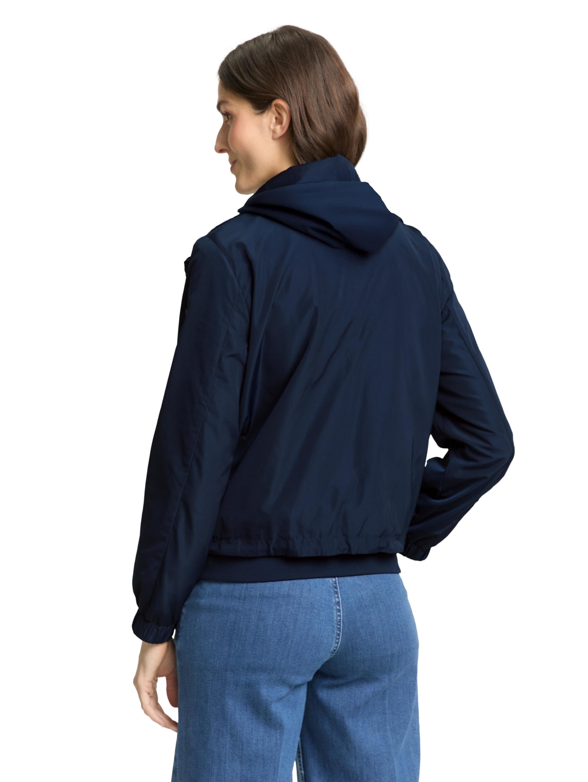 TOM TAILOR Damen Sommerjacke mit Stehkragen