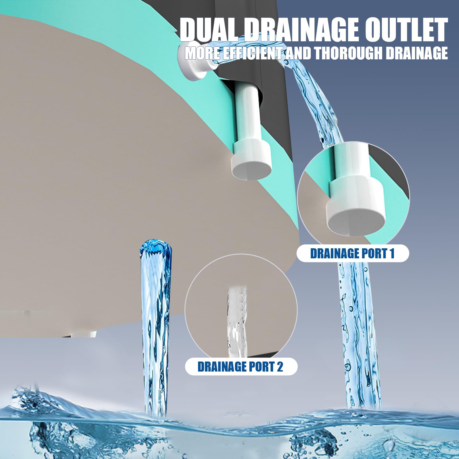 Bañera Plegable Plegable Reforzado de Gran Capacidad, Cubo o Tina