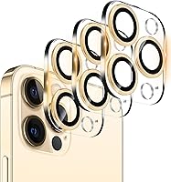 Vista 75 de 3 Pack Tempered Glass Camera Lens Protector for iPhone 12 6.1", Ultra HD, 9H Hardness, Anti-Scratch, Case Friendly, Easy to Install