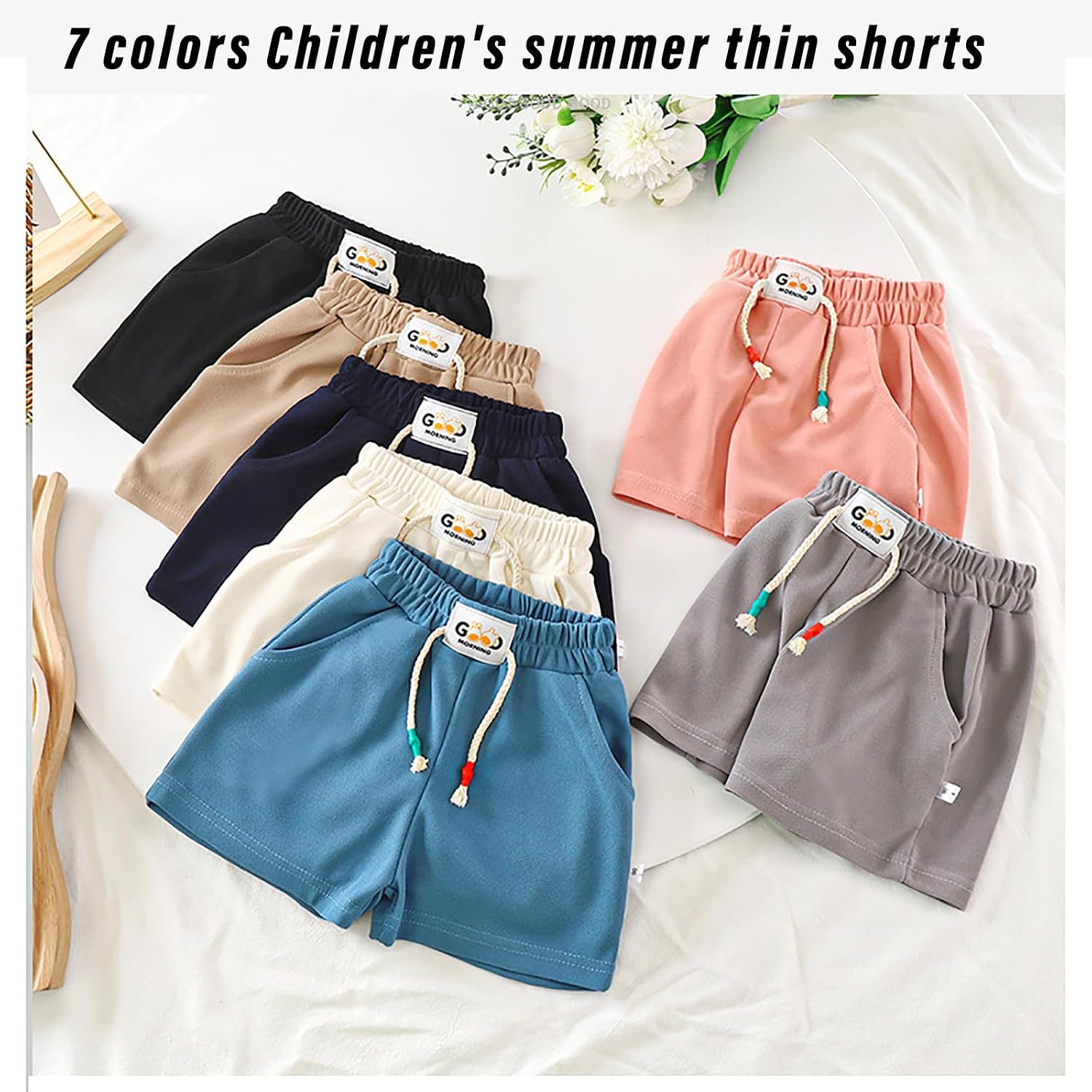 Toddler Boy's Shorts Sports Lightweight Athletic Running Kids Short Outdoor Summer Active 12M-9Years