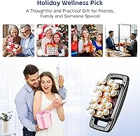 Vista 9 de cotsoco 20-Head Massage Gun Set, Deep Tissue Percussion Massager with 9 Modes and 9 Intensities, Quiet Handheld Muscle Massager for Back, Shoulders