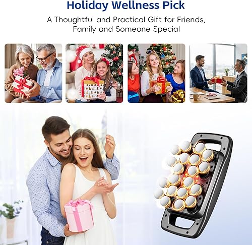 Miniatura 9 de cotsoco 20-Head Massage Gun Set, Deep Tissue Percussion Massager with 9 Modes and 9 Intensities, Quiet Handheld Muscle Massager for Back, Shoulders,