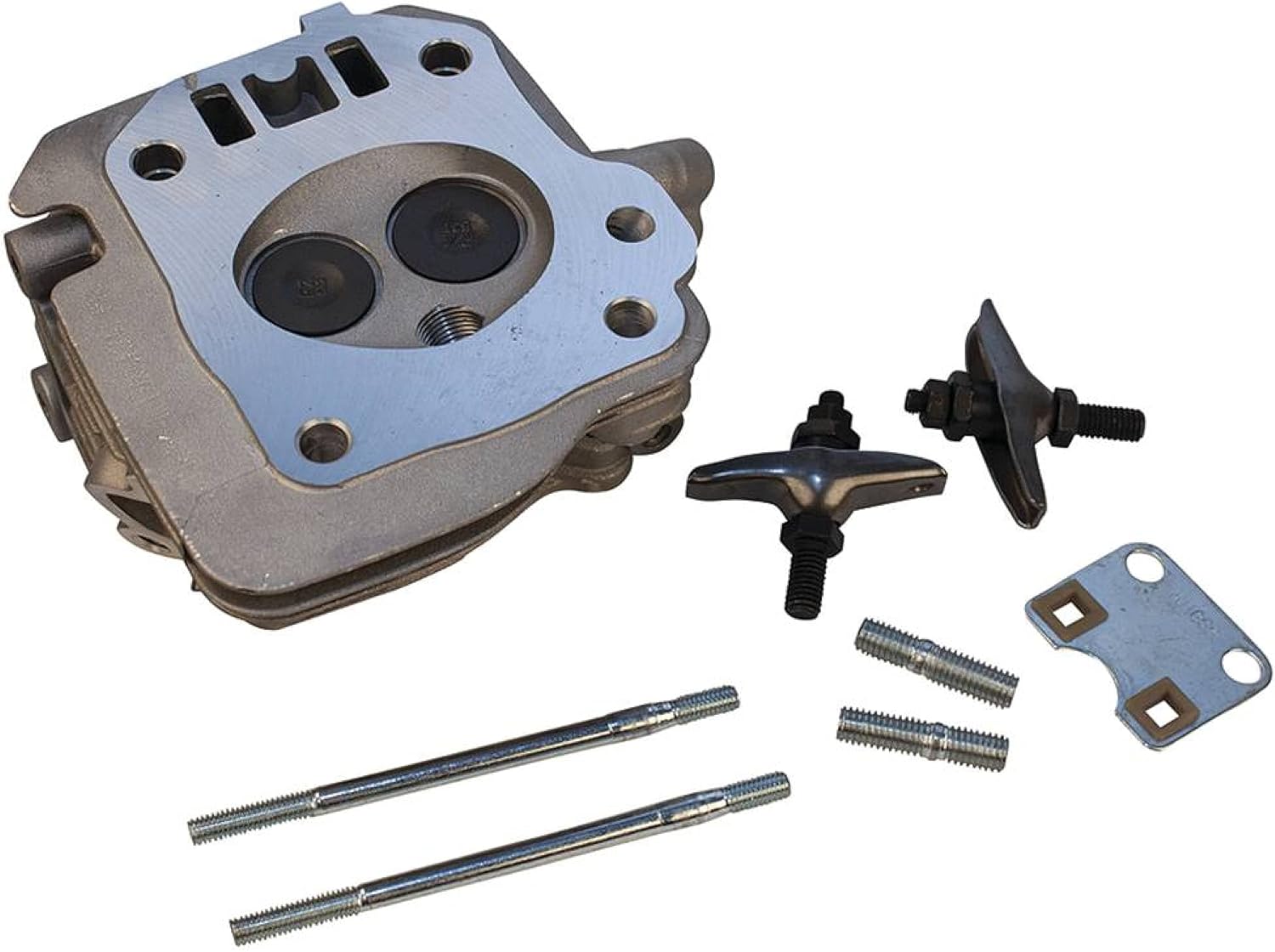 Rareelectrical Oem Grade Cylinder Head Assembly Compatible With Honda Gx160 5.5Hp Fc600 Fr600 Tiller Eb2500 Eg2500 Em2500 Generator Snapper Troy-Bilt Rear-Tine Tiller 163Cc Ohv 12210-Zh8-415 2005-2015