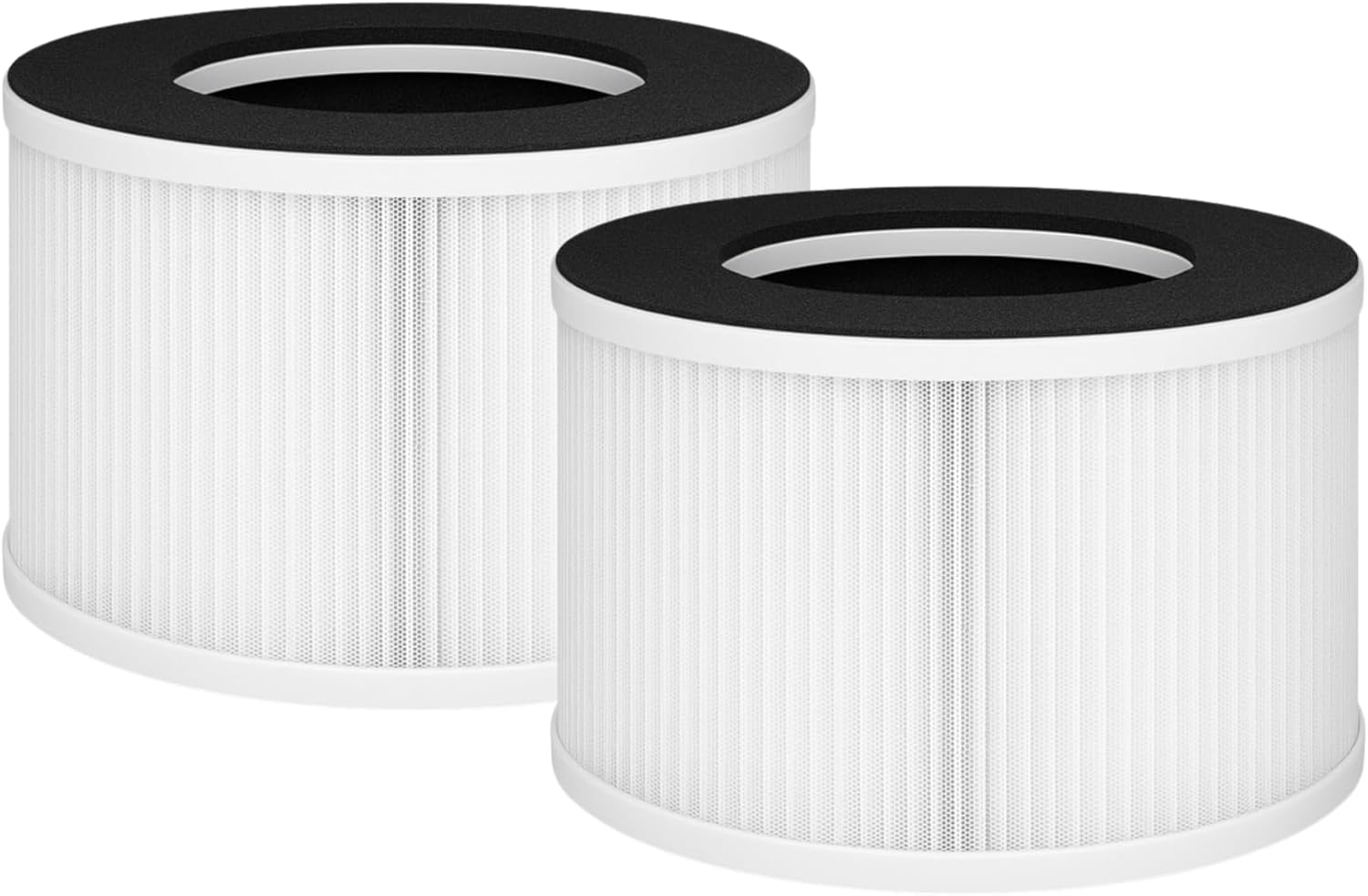 Nispira TD-1500 TD-1500BM 4-in-1 True HEPA Replacement Filters for Tredy Air Purifier TD-1500, 2 Pack