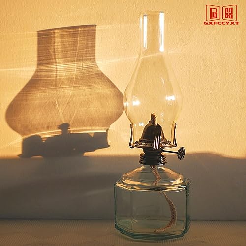 Miniatura 2 de Lámpara de aceite de 2 18 pulgadas × 6.5 pulgadas, reemplazo de globo transparente para lámparas de estilo vintage y antiguo