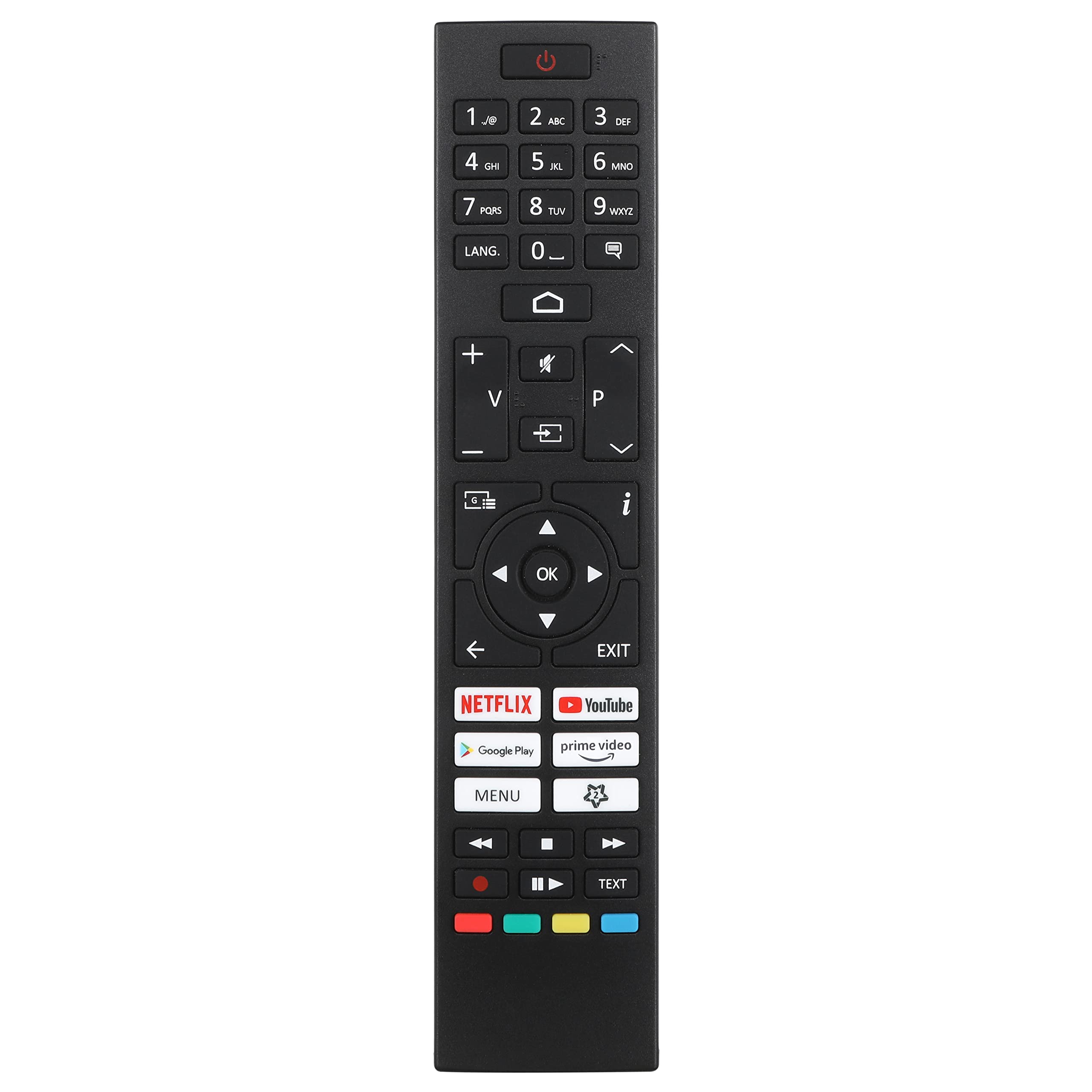 Lenco LED-2463 Smart TV 24 Pouces Full HD - TV avec Bluetooth - Adaptateur Voiture 12V - Netflix, Youtube & WLAN - Bluetooth - HDMI - Ethernet - Noir