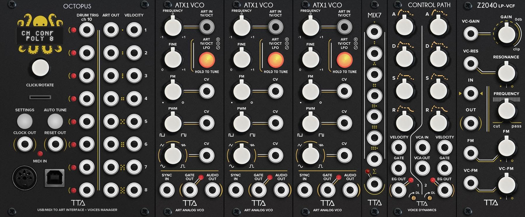 Amazon.com: Tiptop Audio ART Eurorack Modular Analog Bundle - S2 