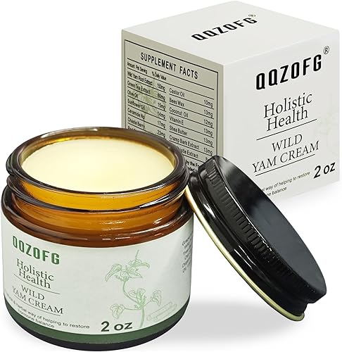 Crema de ñame salvaje, crema orgánica con ingredientes naturales, adecuada para todo tipo de piel, comodidad para mujeres, 2 oz60 g