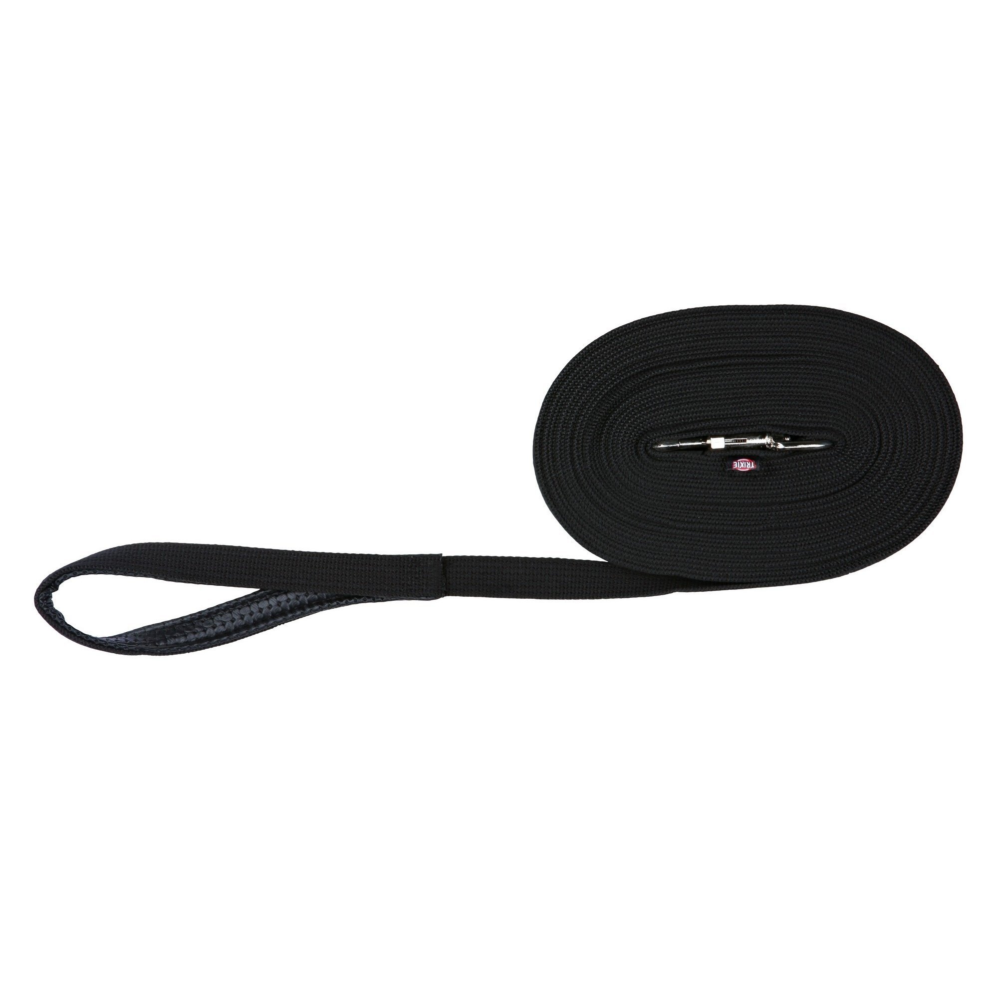 Trixie: - Flat Strap Tracking Leash for Dogs, Webbing Tape for Good Grip, Ideal for Basic Training, Padded Loop Gives a Comfortable Grip - M-L 5 m/20mm (Black) (B09NF1PR8X) Amazon Price History, Amazon Price Tracker