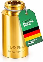 Tap Extension 1/2 Inch, Brass, Connector Extension, Fitting, Thread Fitting