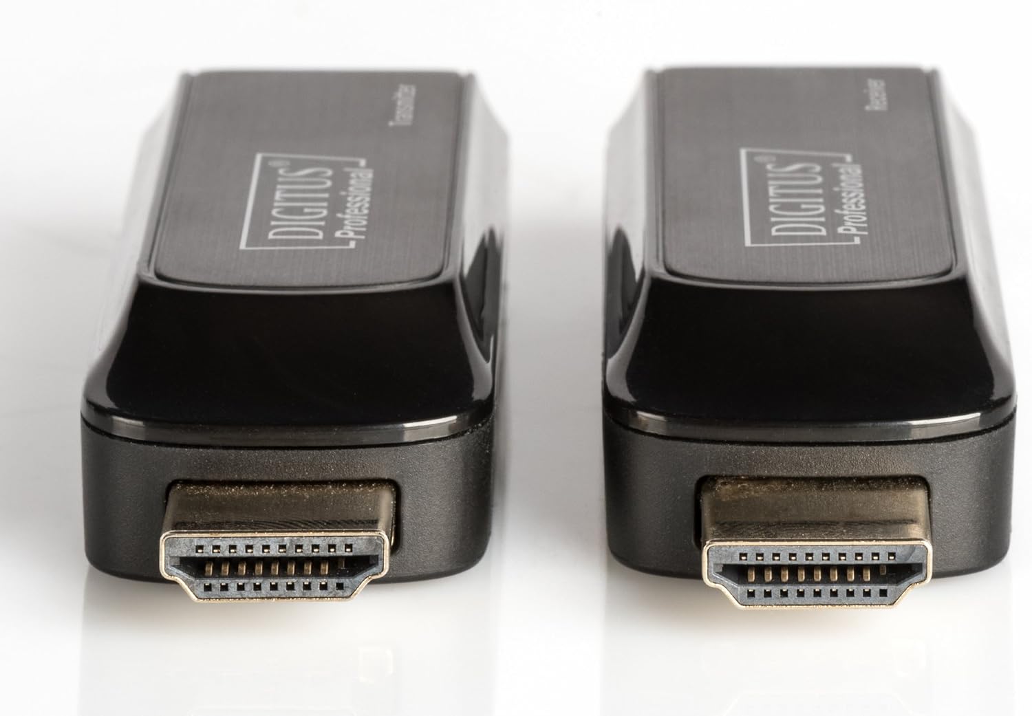 Digitus Mini HDMI Extender Set, Resolutions up to 1080p/60Hz, Up to 50 m CAT6/6 a/7, Power via Micro USB Cable, Black