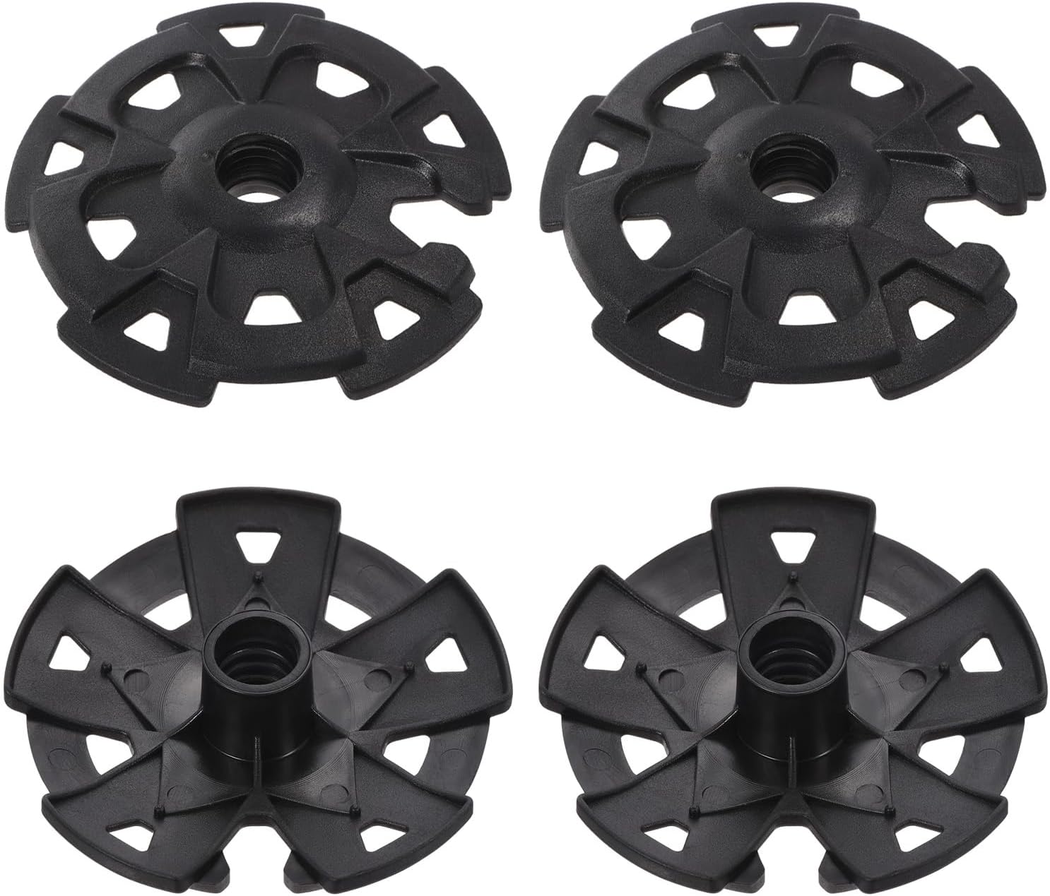 Paquete de 4 cestas de barro para bastones de trekking, accesorio de repuesto para bastones de senderismo al aire libre, senderismo y campamento