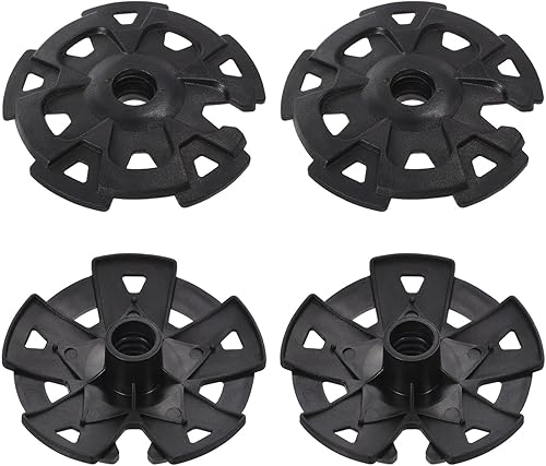 Paquete de 4 cestas de barro para bastones de trekking, accesorio de repuesto para bastones de senderismo al aire libre, senderismo y campamento