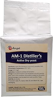 Whiskey Distillers Yeast - For Whiskey Distilling - Angel Yeast AM-1 500g Pack