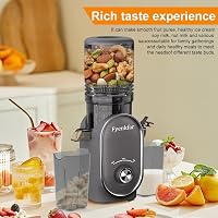 Fyenkfar Lassú Gyümölcs és Zöldség Préselt Szürke - Vitamintartó Juice Készítő 4