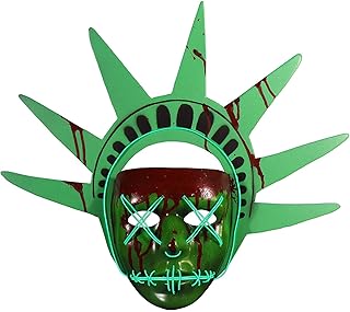 The Purge Election Year Light Up Liberty Mask Green
