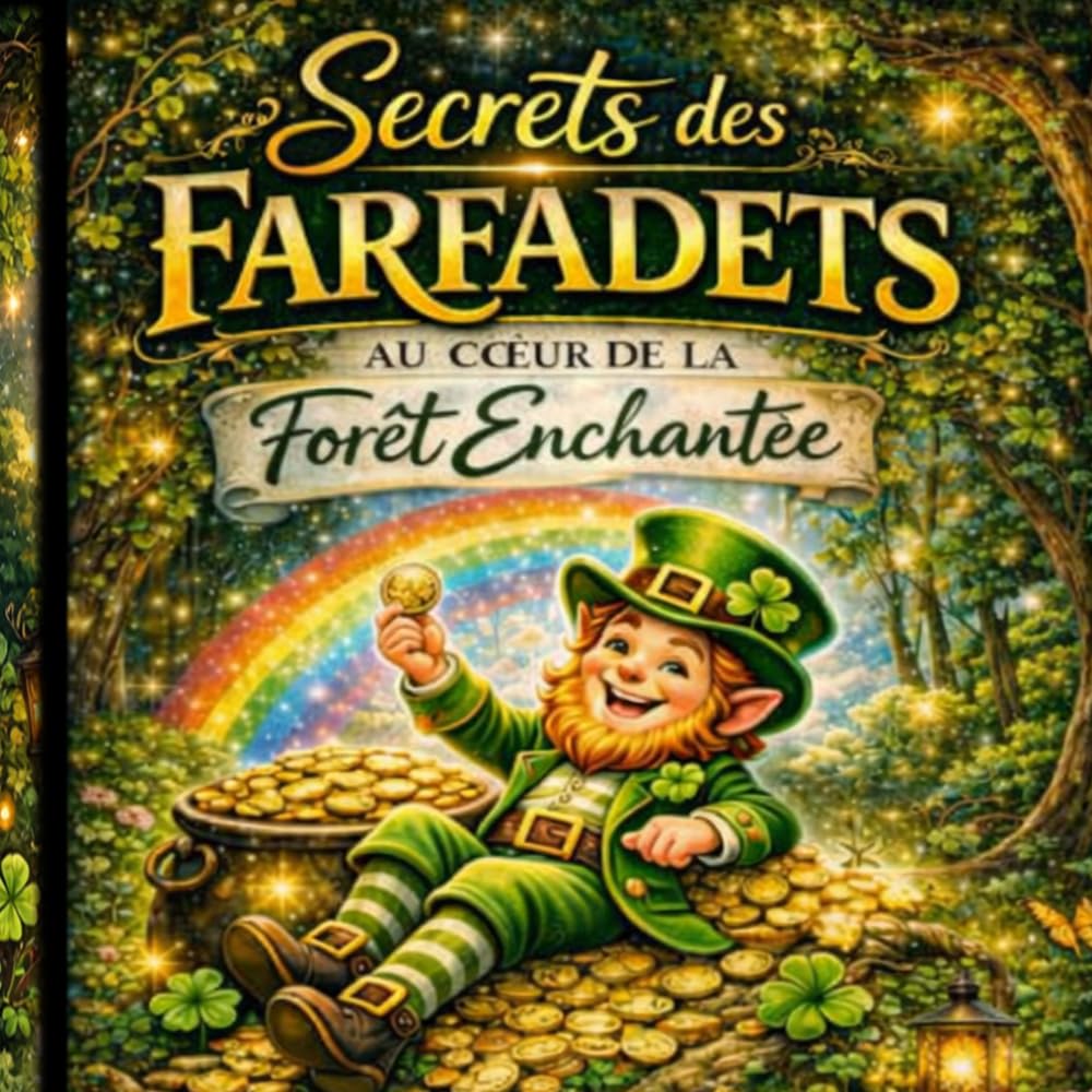 Secrets des farfadets: Farfadets, trésors, arcs-en-ciel et scènes enchantées