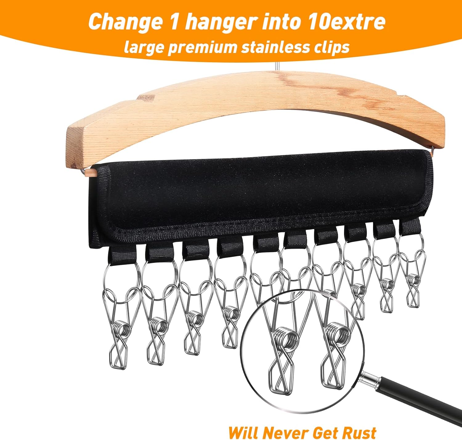 Yeefeoch Hat Organizer for Hanger - Baseball Caps Rack, Multifunctional Coat Rack-Closet Storage Expert, Hat Racks Holder (2Pack) : Home & Kitchen