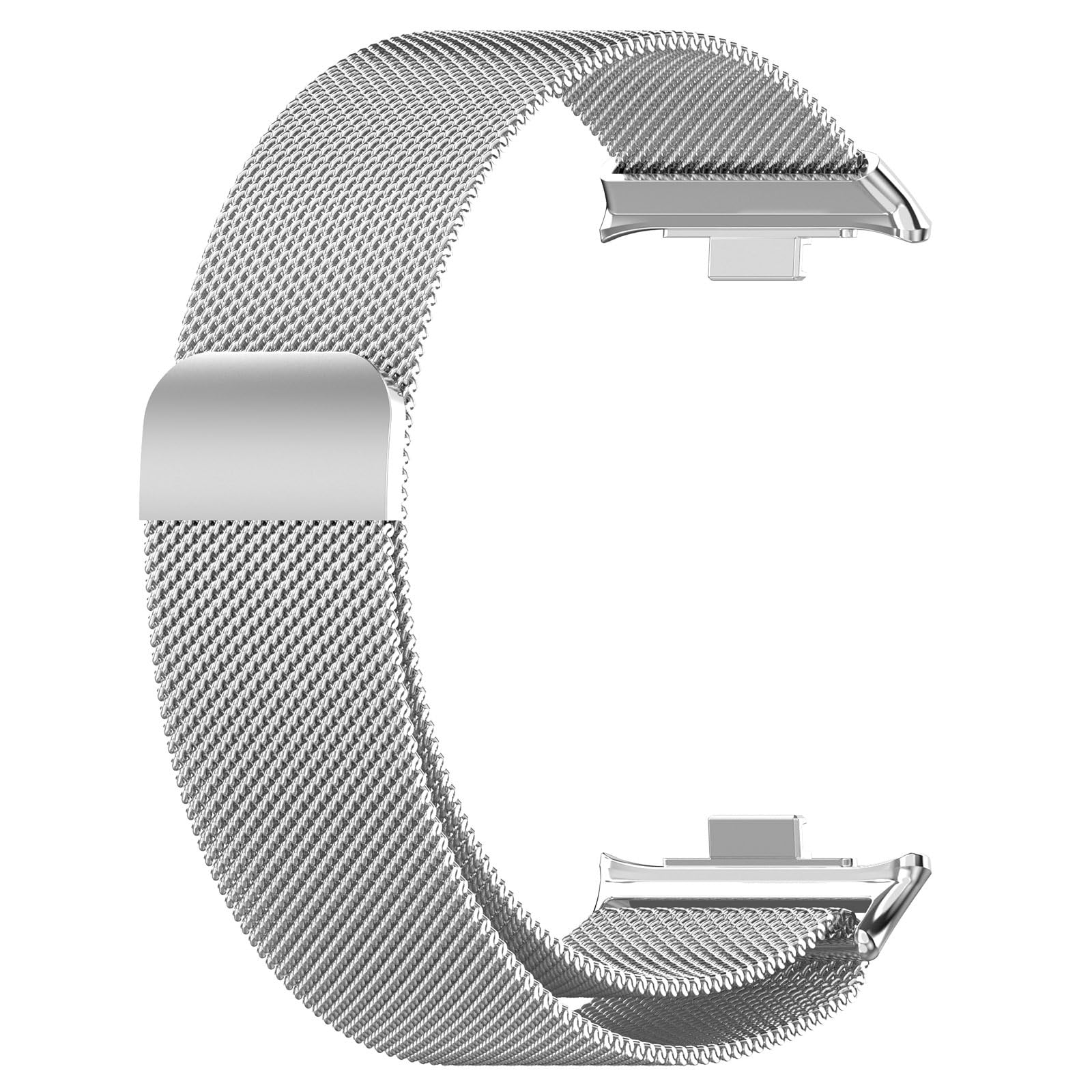 JDIME Cinturino in acciaio inossidabile per redmi orologio da orologio da orologio milanese braccialetto magnetico per loop milanese per xiaomi mi banda 8 accessori da polso da polso da polso