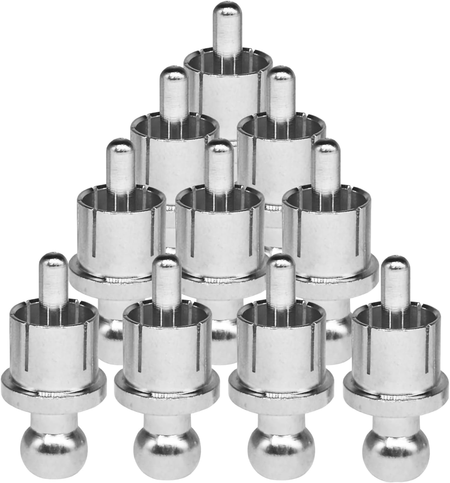 VANTRONIK 4 Inch RCA Caps, 10 Pack, Compatible with RCA Jacks, Dust Proof, Noise Reducing, Eliminates Interference for AV Receiver, DVD Amplifier, Switch Box